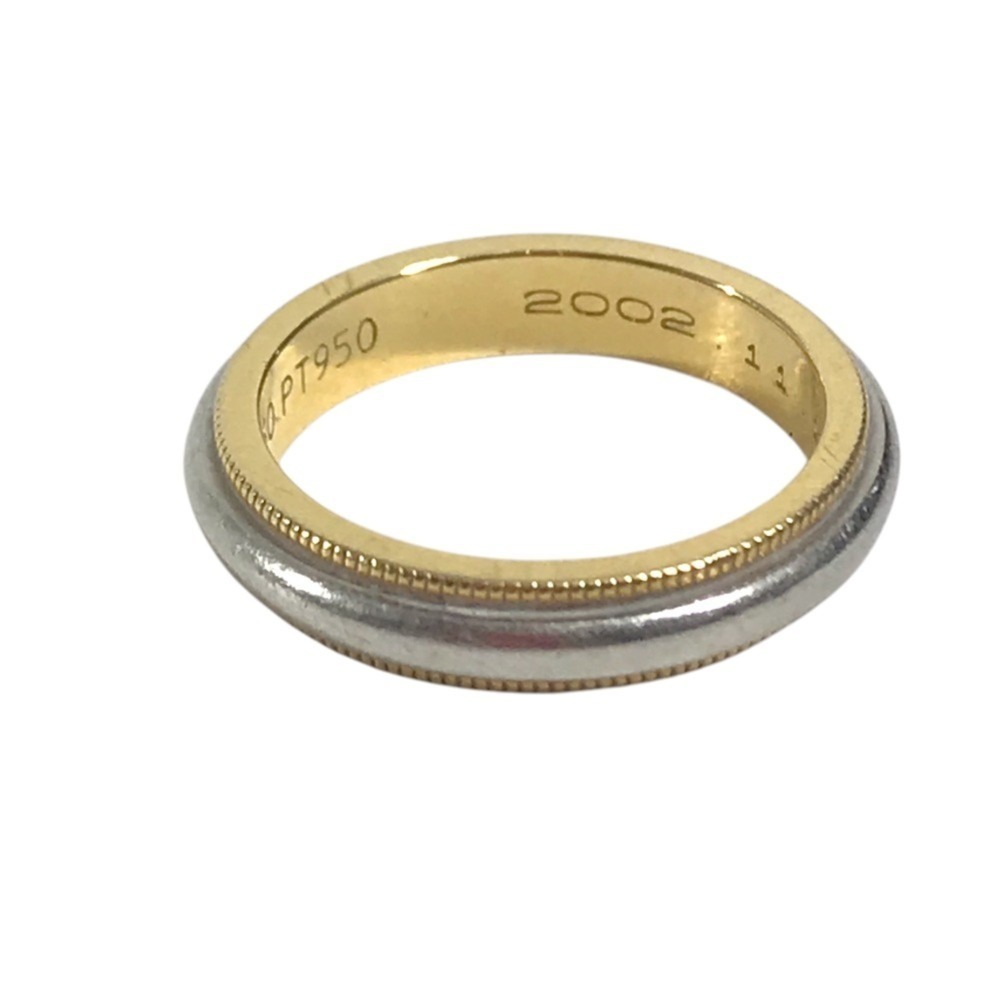 TIFFANY&Co. Tiffany & Co. 18K Gold and Platinum Combination Milgrain Accessor...
